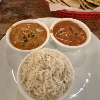 Nimit Palace Indian Restaurant - Butter Chicken and Chicken Korma lunch special. Excellent. - Indian Near Me - Voorhees, New Jersey