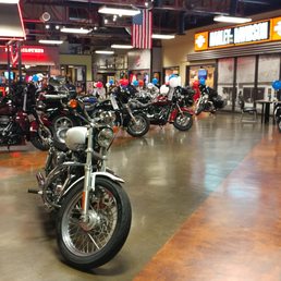 Showroom floor at Historic Harley Davidson, Topeka KS Showroom floor at Historic Harley Davidson, Topeka KS