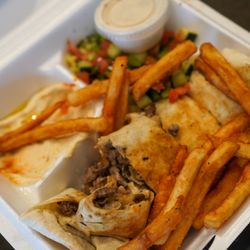 Aladdin Halal Grill - Beef Shawarma Arabi
