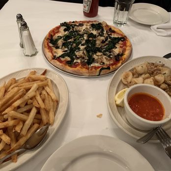 Gino's Restaurant - Grilled Pizza Margherita, Fried Calamari and french fries - Pizza Near Me - Brooklyn, New York Gino's Restaurant - Grilled Pizza Margherita, Fried Calamari and french fries - Pizza Near Me - Brooklyn, New York