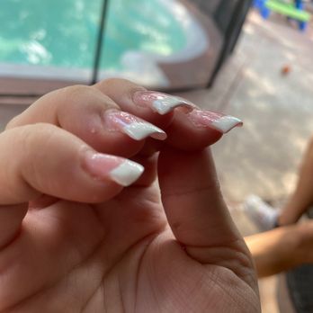 Signature Nails - After "repair" - Nail Salons Near Me - Lithia, Florida Signature Nails - After "repair" - Nail Salons Near Me - Lithia, Florida
