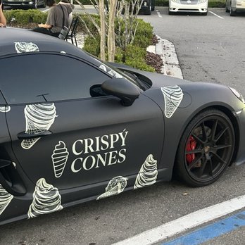 Crispy Cones - The Cone Car - Ice Cream & Frozen Yogurt Near Me - St. John's, Florida Crispy Cones - The Cone Car - Ice Cream & Frozen Yogurt Near Me - St. John's, Florida