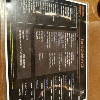 Sushi Oishii AYCE - menu - Japanese Near Me - Herndon, Virginia Sushi Oishii AYCE - menu - Japanese Near Me - Herndon, Virginia