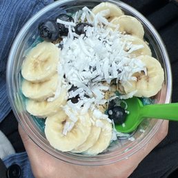 Blue spirulina bowl Blue spirulina bowl