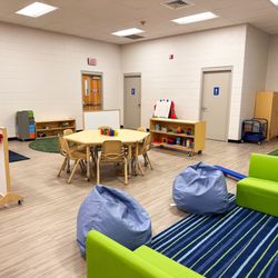 East Belleville YMCA - Our renovated Child Watch room offers a bright, safe, and engaging space for your little ones while you work out.