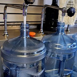 Hi-Q Water - Filling up this bad boy with good quality H2O.