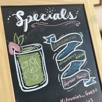 Vitruvius - Season specials - Coffee & Tea Near Me - Middleton, Wisconsin