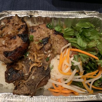 Saigon Bistro - Grilled Rice Platter (with pork chops) - Vietnamese Near Me - Jersey City, New Jersey