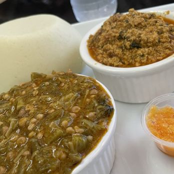 Exotic Grill African Cuisine - Okra  Fufu Egusi - African Near Me - Euless, Texas