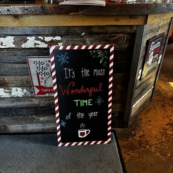 Schoolhouse 7 Cafe - Cute little sign in the lobby - Cafes Near Me - Fishers, Indiana