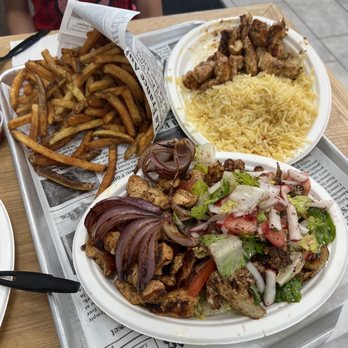 De Babel - Fried Cauliflower Salad Fresh Cut Fries Chicken Shawarma Plate - Mediterranean Near Me - Scottsdale, Arizona De Babel - Fried Cauliflower Salad Fresh Cut Fries Chicken Shawarma Plate - Mediterranean Near Me - Scottsdale, Arizona
