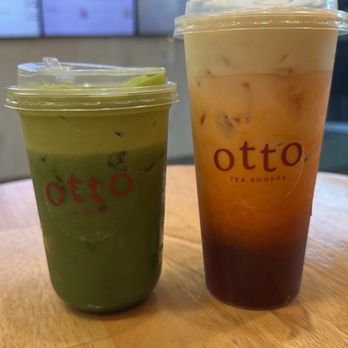 Otto Tea Shoppe - Super matcha with oat milk and Thai tea Eispanner - Coffee & Tea Near Me - Redondo Beach, California Otto Tea Shoppe - Super matcha with oat milk and Thai tea Eispanner - Coffee & Tea Near Me - Redondo Beach, California