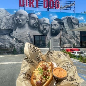 The Compound by Dirt Dog - Hot Dogs Near Me - Commerce, California The Compound by Dirt Dog - Hot Dogs Near Me - Commerce, California