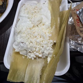 Tacoz - uchepos with mexican crema and cheese. prefer a dark mole sauce instead. - Mexican Near Me - Lynwood, California Tacoz - uchepos with mexican crema and cheese. prefer a dark mole sauce instead. - Mexican Near Me - Lynwood, California