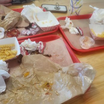 iniBurger - Me my wife and son ate all the food yes we finished the fries. - Burgers Near Me - Fremont, California iniBurger - Me my wife and son ate all the food yes we finished the fries. - Burgers Near Me - Fremont, California