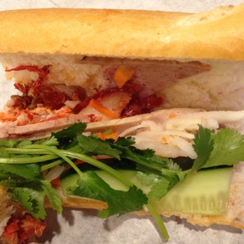 Sandwich Express - Sad excuse for Banh Mi Dac Biet. That's the amount of meat half of my sandwich had. - Sandwiches Near Me - Reseda, California Sandwich Express - Sad excuse for Banh Mi Dac Biet. That's the amount of meat half of my sandwich had. - Sandwiches Near Me - Reseda, California