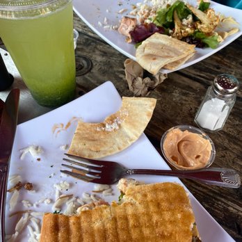 Lazeez Eats - Salmon plate and panini kabob plate - Mediterranean Near Me - Anaheim, California
