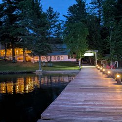 The Woods Inn - A view from the dock on Fourth Lake