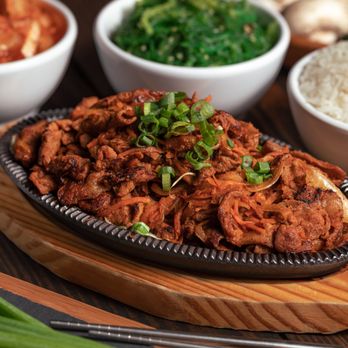 Choose And Mix - a variety of dishes - Korean Near Me - Worcester, Massachusetts