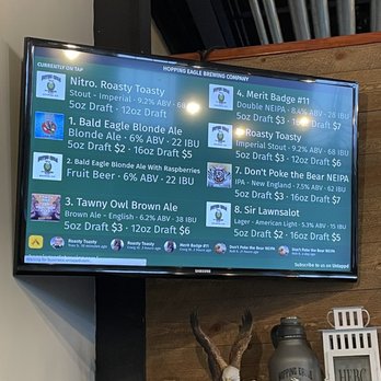 Hopping Eagle Brewing Company - Menu - Breweries Near Me - Hawley, Pennsylvania Hopping Eagle Brewing Company - Menu - Breweries Near Me - Hawley, Pennsylvania