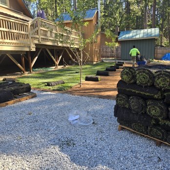 Paul's Landscapes - Backyard irrigation and sodd! - Lawn Services Near Me - Redding, California Paul's Landscapes - Backyard irrigation and sodd! - Lawn Services Near Me - Redding, California