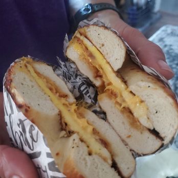 Lucky Duck Bagels - Bacon egg bagel sandwich - Sandwiches Near Me - Fort Worth, Texas Lucky Duck Bagels - Bacon egg bagel sandwich - Sandwiches Near Me - Fort Worth, Texas