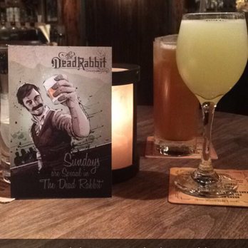 The Dead Rabbit - Fighter Pilot (L) & the Spark Plug (R) - Cocktail Bars Near Me - New York, New York The Dead Rabbit - Fighter Pilot (L) & the Spark Plug (R) - Cocktail Bars Near Me - New York, New York