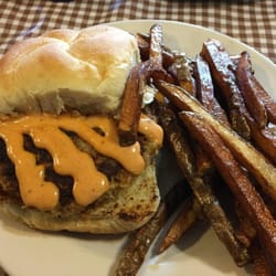 Cranberry Lake Stone Manor - Crabcake Sandwich