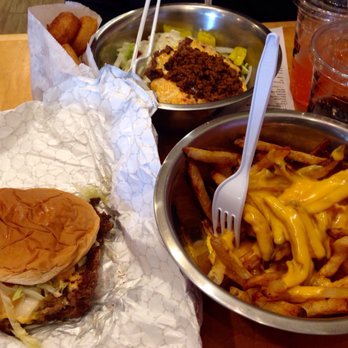 Burgerworx - Look at those cheese fries! Everything tastes as good as it looks! - Burgers Near Me - Asheville, North Carolina Burgerworx - Look at those cheese fries! Everything tastes as good as it looks! - Burgers Near Me - Asheville, North Carolina