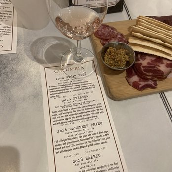 wine menu