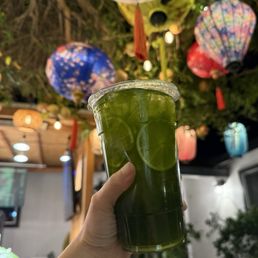Green Thai Tea Calamansi $6