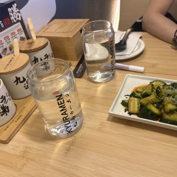 Kyuramen - Water and cucumber salad. Definitely not Japanese or Korean, more a Chinese taste. Was spacier than expected. - Ramen Near Me - Henderson, Nevada Kyuramen - Water and cucumber salad. Definitely not Japanese or Korean, more a Chinese taste. Was spacier than expected. - Ramen Near Me - Henderson, Nevada