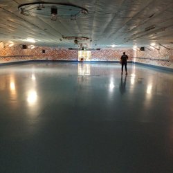 Skating Hoosierland Roller Rink