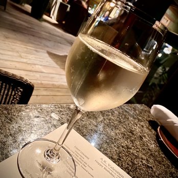 A.R. Valentien - Honey Bubbles, Moscato, NV - New American Near Me - La Jolla, California