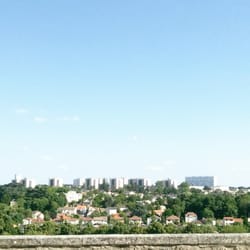 Parc de Blossac - Vue depuis le parc blossac