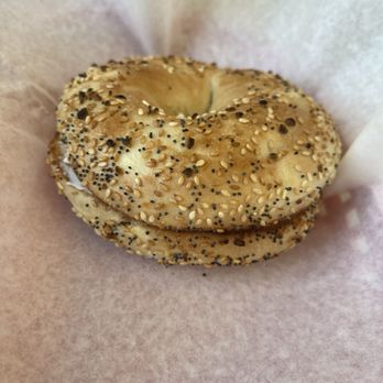 Bagel Street Cafe - Combo bagel with cream cheese - Bagels Near Me - Dublin, California