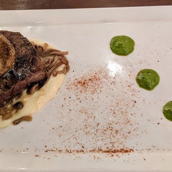 Valette Restaurant - American Wagyu New York Steak - New American Near Me - Healdsburg, California