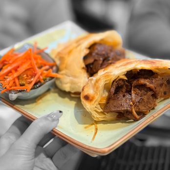 Blissful Noodle - Beef pancake - Noodles Near Me - Burlingame, California Blissful Noodle - Beef pancake - Noodles Near Me - Burlingame, California