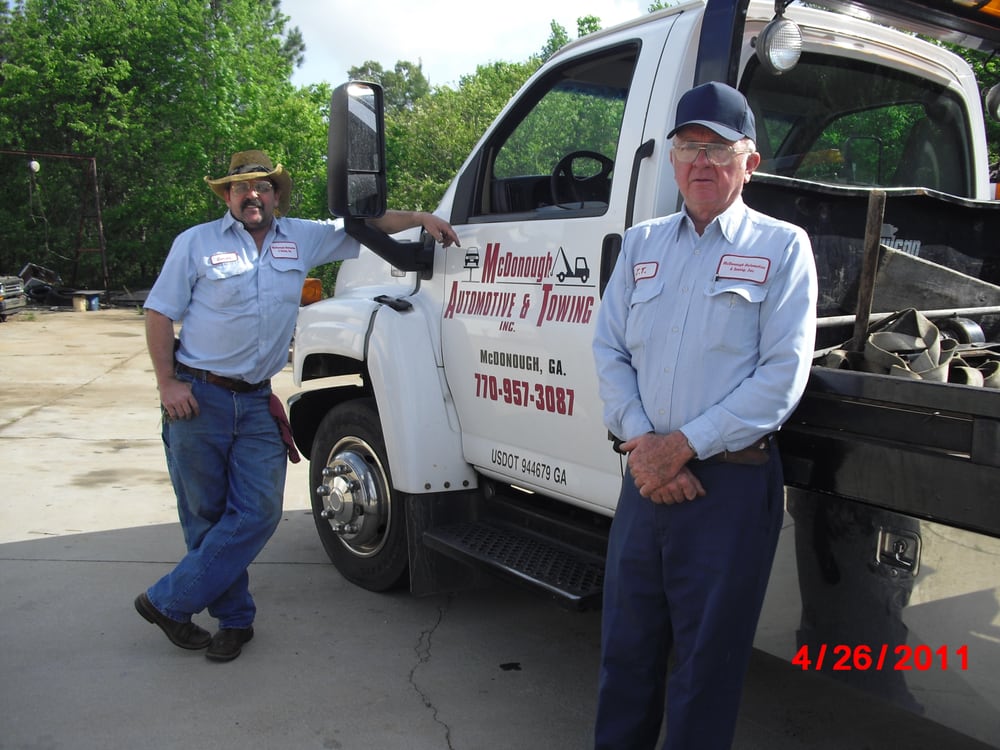 MCDONOUGH AUTOMOTIVE AND TOWING Updated June 2024 119 Park W Dr