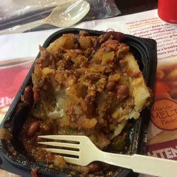 Wendy's - Baked potato with chili - Burgers Near Me - Crossville, Tennessee Wendy's - Baked potato with chili - Burgers Near Me - Crossville, Tennessee