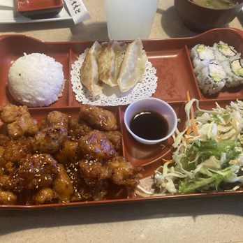 Sushi Yukiya - Orange Chicken Bento - Sushi Bars Near Me - Oceanside, California