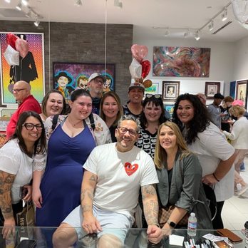Art Center Gallery - Fabio & Nikki Napoleoni and fans!!! - Art Galleries Near Me - Mission Viejo, California