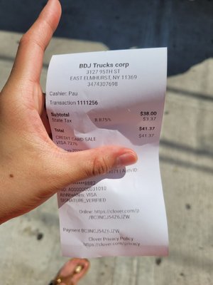 Derek food truck by null