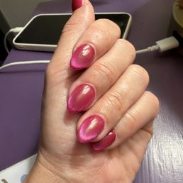 Pink cat eye