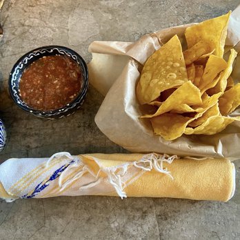 Chuponcito - Chips and salsa served with your meal. Chips are wonderfully made! - Mexican Near Me - Aliso Viejo, California