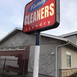Family Cleaners - Front
