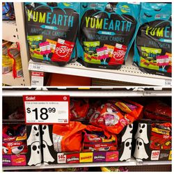 Target - Since they're both the same price- I may as well get the organic Candy! Crazy expensive!