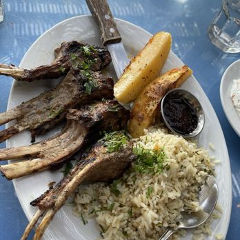 Taverna Tony - Rack of lamb - Greek Near Me - Malibu, California Taverna Tony - Rack of lamb - Greek Near Me - Malibu, California