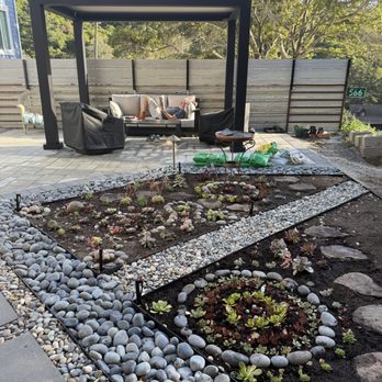 Quinones Landscaping - succulent garden and pergola - Irrigation Near Me - Marina, California Quinones Landscaping - succulent garden and pergola - Irrigation Near Me - Marina, California