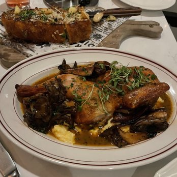 Il Solito - Marsala chicken with focaccia bread! - Italian Near Me - Portland, Oregon Il Solito - Marsala chicken with focaccia bread! - Italian Near Me - Portland, Oregon